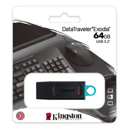 Kingston USB Memorija Exodia 64GB USB 3.2 - additional image