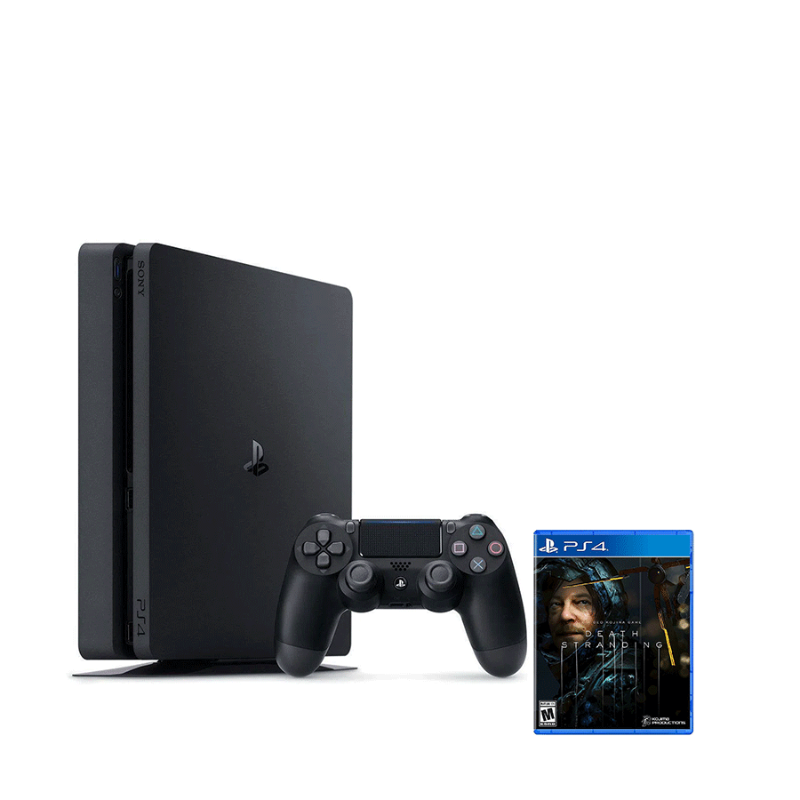 PlayStation 4 500GB F Chassis Black + Death Stranding Standard Edition PS4