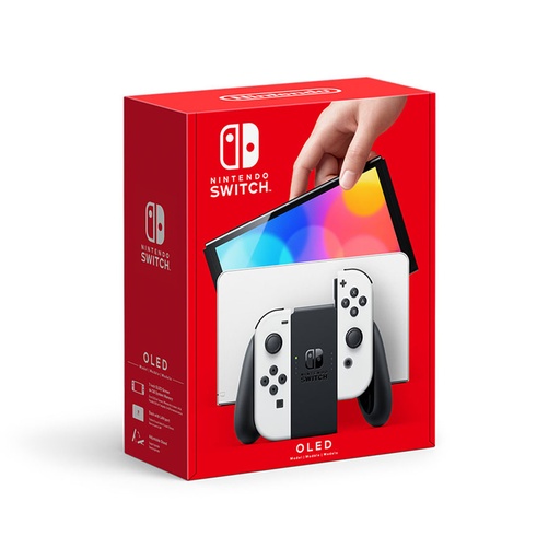 [45482GE] Nintendo Switch OLED Console - White Joy-Con