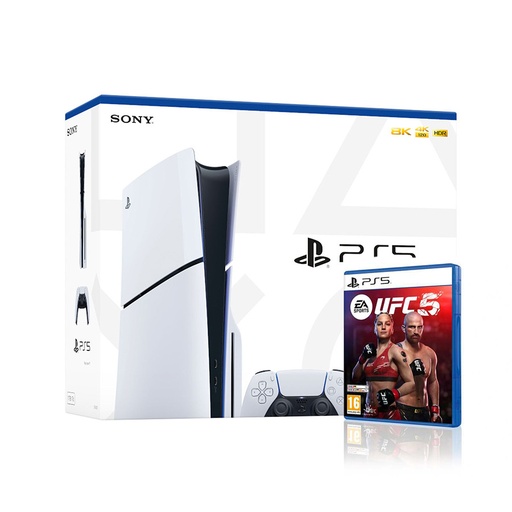 [55511GE] PlayStation 5 SLIM D chassis + UFC 5 PS5