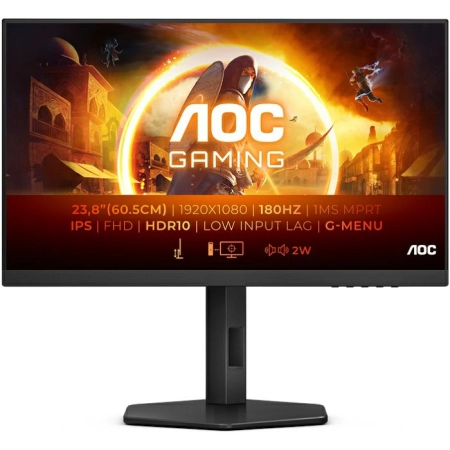 [35874] 24" AOC 24G4X 180Hz Gaming Display