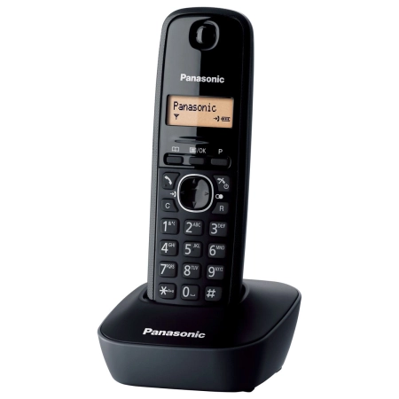 [4169] PANASONIC telefon bežični KX-TG1611FXH Black